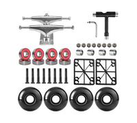 Pocoiau Precisions Engineered 5 Pollice Gullwing Trucks Alluminio Lega Skateboard Ponte Set Per Tecniche Skateboarding Manovre Liscio Equitazione Skateboard Trucks