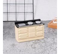 Pocoiau Scena Casa delle Bambole Piano Cottura Modello Mobili Accessori per Modelli Adolescente Case delle Bambole in 1:12 Decorazione della Sala da Pranzo Decorazioni La Casa