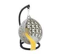 Pocoiau Sedia Sospesa per Camera da Letto Amaca Modello Mobili in Miniatura Case delle Bambole Accessorio Altalena Realistica Playset Cestino Mobili Case delle Bambole