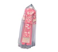 Pocoiau Seethrough Double Side Wedding Gown Covers with Mesh Designs Dustproof and Protective for Dust and Moisture Resistance Wedding Planner Dress Bag