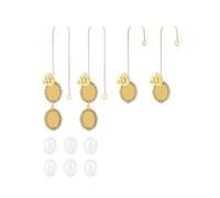 Pocoiau Set di 4 collane commemorative in lega, facili da cambiare foto, comode da indossare, con ciondolo in lega, Misura unica, come descritto, come descritto