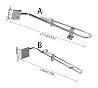 Pocoiau Soffione Doccia Squisito per L'arredamento del Bagno delle Ragazze E Accessori Display Realistici Mobili in Miniatura Case Bambole Soffione Doccia Case Bambole