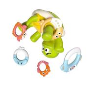 Pocoiau Spruzzatori Elettrici Tartarughe Bagno Doccia Giocattolo Sicuro ABS Tartaruga Bagno per E Genitori Divertirsi Insieme Giochi d'Acqua Bambini