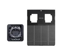 Pocoiau Strumento allineamento delle tacchette da ciclismo Resistente calore a 105 ℃ Regolatore ergonomico entrambi i lati per mountain bike Tacchette per bici Durata dello strumento Leghe la