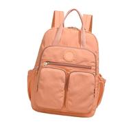 Pocoiau Zaino da donna per pendolarismo ergonomico in nylon zaino multiplo spaziosa borsa per libri per zaino da viaggio individuale alla moda, B