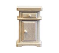 Pocoiau Zakka Display in Miniatura per Case delle Bambole in 1:12 Perfetto Giochi Ruolo Esposizione Realistica Mobili in Legno Case delle Bambole Scena della Camera da Letto