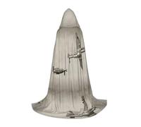 POCUK Mantello con cappuccio per adolescenti a forma di aeroplano della Seconda Guerra Mondiale, per Halloween, cosplay, Natale