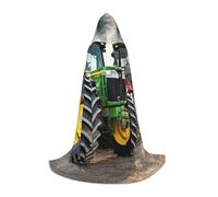 POCUK Pezzi di ricambio per macchinari agricoli mantello con cappuccio per adolescenti Halloween Cosplay costumi di Natale