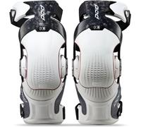 POD K8 3.0 Forged Carbon, Ginocchiere unisex L female Bianco/Nero
