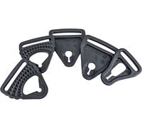 POD KX 3.0, Set di clip e passanti per cinturino XL-3XL male Nero