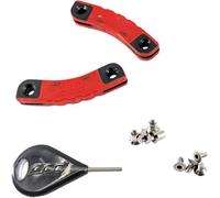 POD KX 3.0, set di legamenti cerniera Taglia unica male Rosso