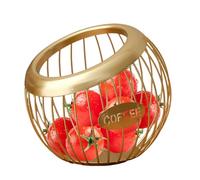 Pod Organizer - Iron, 7.87x7.28in Storage Organizer Durable Open Basket | Multi-Purpose Coffee Pod Holder Easy-Clean Design, CoffeePod Basket For Kitchen Counters, Coffee Stations, Tea Bag Storage