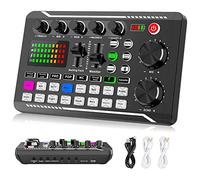 Podcast audio mixer scheda audio F998, voce per il bordo per il karaoke microfono