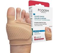 PODERM - Alluce Valgo/Dolore Plantare Doppia Protezione Gel di Arnica Brevettata - Ortesi del Piede - Sollievo Immediato dal Dolore - Principi Attivi 100% Naturali - Swiss Lab