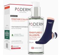 PODERM - FESSURE E CALLOSITÀ - Ripara e lenisce le fessure/Nutre e ammorbidisce le callosità - TRATTAMENTO INTENSIVO NOTTE 8H - Ingredienti 100% Naturali - Cura dei piedi - Swiss Made