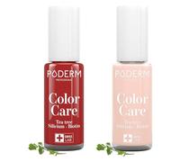 PODERM - MICOSI DELLE UNGHIE | Smalto colorato TEA TREE | Prevenzione e trattamento delle unghie gialle/danneggiate dalla MICOSI | TRATTAMENTO E COLORE | Mani/Piedi | Swiss Made