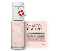 PODERM Smalto Cura per Unghie con Tea Tree Rosa Cipria Swiss Lab 8ML Arricchito