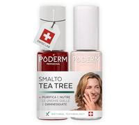 PODERM - MICOSI DELLE UNGHIE | Smalto colorato TEA TREE | Prevenzione e trattamento delle unghie gialle/danneggiate dalla MICOSI | TRATTAMENTO E COLORE | Mani/Piedi | Swiss Made