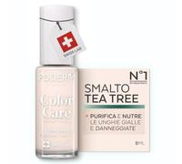 PODERM Smalto per Unghie Curativo al Tea Tree - Nude Blush 8 ML, Swiss Lab | Purifica, Chiarisce e Nutre Unghie Gialle e Danneggiate | Arricchito con Tea Tree, Silicio e Biotina | Creato da un Podologo