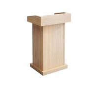 Podio Con Scrivania In Piedi,Supporto For Podio For Presentazioni Con Base In Legno Resistente E Spazio Di Archiviazione For Lezioni,Discorsi Di Nozze,Chiese,Aule(Light)