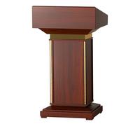 Podio, Leggio In Legno For Presentazioni Su Podio, Aule Scolastiche, Pulpito Con Base Robusta, Lezioni, Aule, Conferenze, Discorsi Di Matrimonio(Phnom Penh)