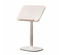 Podio Leggio Portatile, Supporto per Podio Regolabile in Altezza, Il Supporto Musicale di Sollevamento del Pavimento, Libreria da Scrivania con Regolazione Dell'angolazion(Size:3 sections,Color:white)
