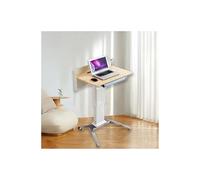 Podio mobile per leggio con ripiano portaoggetti - Pulpito da pavimento mobile per chiese e ricevimenti, design in legno multifunzione