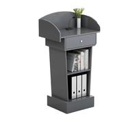 Podio portatile della chiesa conRack Podiofor Classroom & Conference De Panel Professal Pulpito Stand
