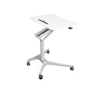 Podio portatile per chiesa con gambe rotanti regolabili a 360°, pulpito per conferenze, eventi e culto, colore argento, facile regolazione dell'altezza, design robusto