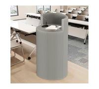 Podio portatile per chiesa per presentazioni, polipito, versatile, grigio, 118 x 60 cm, materiale in carta artistica, ideale per eventi e fidanzamenti di conversazione