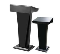 Podio portatile per conferenze inclinato per altoparlanti, stand up pulpito per discorsi ed eventi, versatile e facile da montare