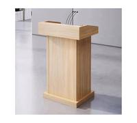 PodiumSturdy Leggio in legno per eventi ecclesiastici, formazione, presentazioni professionali e riunioni, design regolabile in altezza