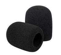 PodMic Pop-Filter Foam, copertura per parabrezza del microfono su misura per microfono rode podmic podcasting per bloccare i plosivi (2 pezzi)