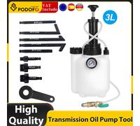 Podofo 3L sistema di riempimento dell'olio a trasmissione manuale pompa manuale o strumento pneumatico per pompa del fluido dell'olio del cambio automatico per auto