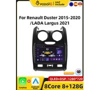 Podofo 4G CarPlay Radio Android per Renault Duster 2015-2020 sistema intelligente per auto 2din GPS Stereo Head Unit lettore multimediale 4-64G 8 Core