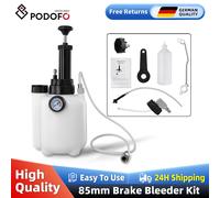 Podofo Kit spurgo freni manuale per bottiglia di liquido freni per auto con pompa per vuoto per cambio spurgo pressione fluido bottiglia olio da 1 litro