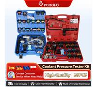 Podofo Rilevatore di perdite del serbatoio dell'acqua Strumento Tester di pressione del radiatore Tipo di vuoto Sistema di raffreddamento Prova manometro del serbatoio dell'acqua