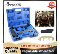 Podofo Set di strumenti di regolazione del motore per Mercedes-Benz M271 CLK 200K C180K C200K Strumento di temporizzazione Cam albero Blocco strumento Catena di distribuzione Kit