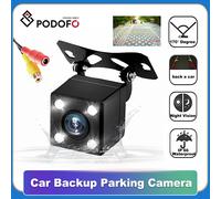 Podofo telecamera per retromarcia per auto universale Led visione notturna Backup parcheggio telecamera retromarcia impermeabile 170 grandangolare immagine a colori HD