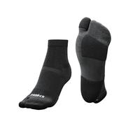 PODOKS -Calzini biomeccanici da lavoro con cuscinetti protettivi, migliora il supporto e ottimizza la pedana, disegnati da podologi - Comfort (IT, Testo, S, Regular, Tall, Nero)