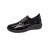 Podoline Scarpe predisposte Carpegna, Plantare anatomico sostituibile, Adatte Anche a Chi soffre di Alluce valgo (Nero, Sistema Taglie Calzature EU, Adulto, Numero, Media, 41)