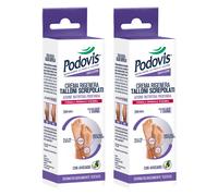 Podovis Crema Rigenera Talloni Screpolati, Pelle Idratata ed Elastica, 75ml, 2pz
