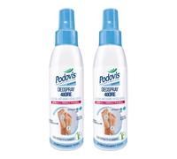 Podovis Deospray 48ore Piedi, Azione Antiodore Extra-Forte 48h, 100ml, 2pz