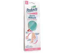 Podovis Solette Décolleté Effetto Comfort - Supporto in gel per tallone e avampiede, 6 paia