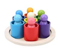 PODSJD Building Blocks per i più Piccoli - Forme e Dimensioni Colorate, Giocattoli creativi educativi per l'apprendimento e Lo Sviluppo precoce (Bucket Set of Villain Combination)