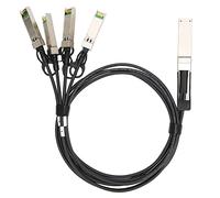 PODSJD Cavo QSFP + a 4 SFP + 40G 1M Alta velocità Compatibile Plug And Play con dissipazione Termica e Segnale Stabile per Stacking e Cascading tra apparecchi Big Data