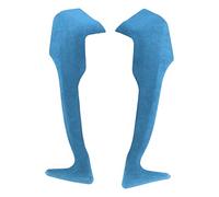 PODSJD Copertura bracciolo porta interni in ABS rivestito suede, spessore 2 mm per 2013-2020 e 86 2013-2020 - look sportivo, comfort superiore e installazione rapida (Cielo blu)