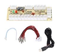 PODSJD Encoder USB per controller di gioco - Encoder per PC ritardo zero per console di gioco fai da te, compatibile con e