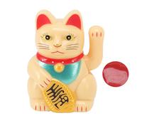 PODSJD Fortune cinese Cat - Ornamento del braccio sventolato solare, simbolo di ricchezza e fortuna, grazioso arredamento per la casa per felicità, energia solare a risparmio energetico, (type 1)