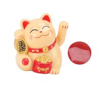PODSJD Fortune cinese Cat - Ornamento del braccio sventolato solare, simbolo di ricchezza e fortuna, grazioso arredamento per la casa per felicità, energia solare a risparmio energetico, (type 4)